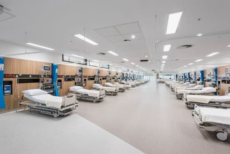 Inside a Deem Hospital ward